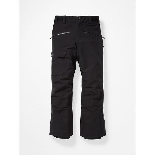 Marmot Spire Ski Pants For Mens Black QBZ419687